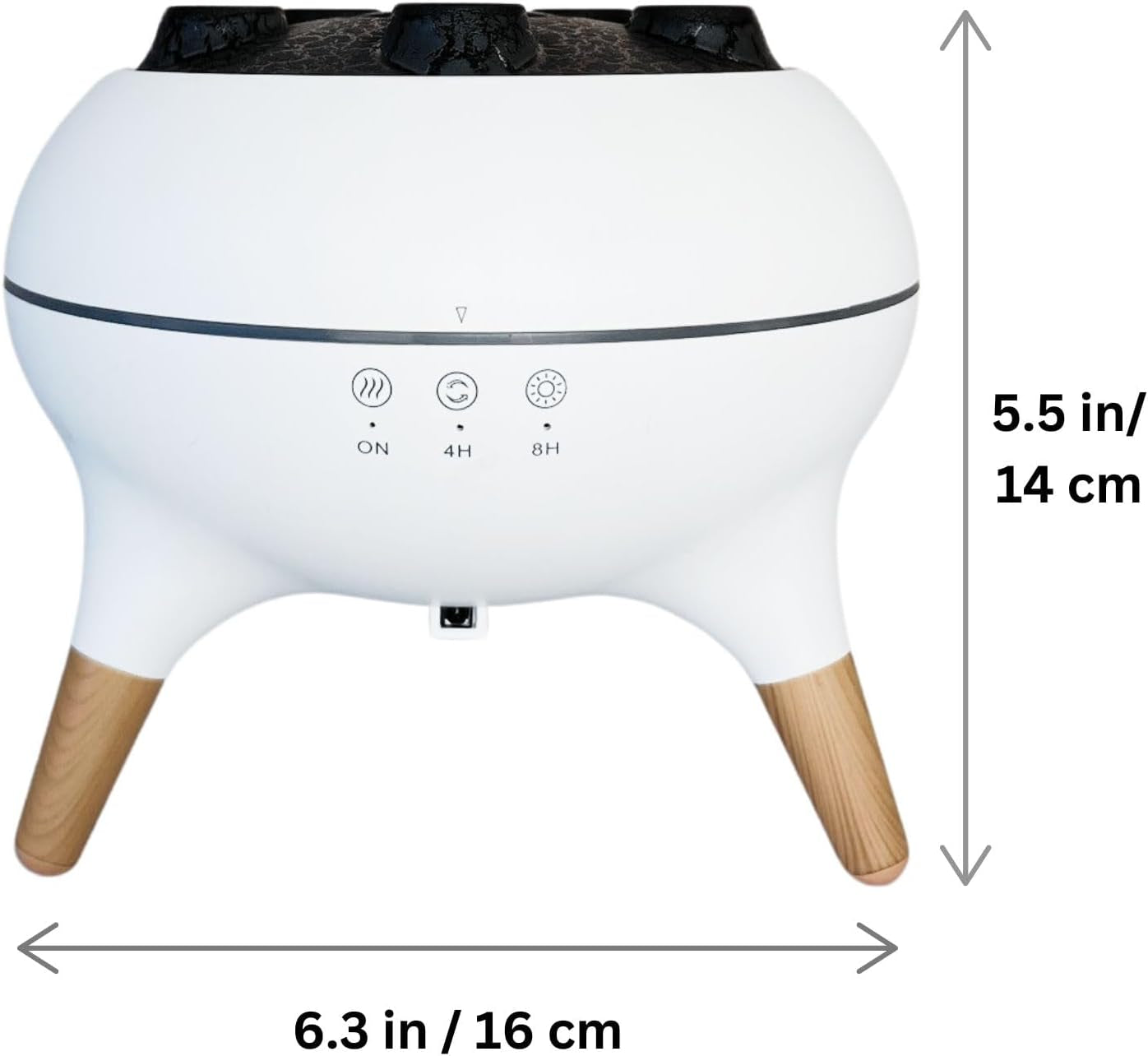 Essential Oil Diffuser by  – Dancing Jellyfish Aromatherapy Diffuser with 7 LED Lights, 2 Mist Modes, Remote Control and Auto-Off Timer for Bedroom, Office, & Home Décor, Humidifier