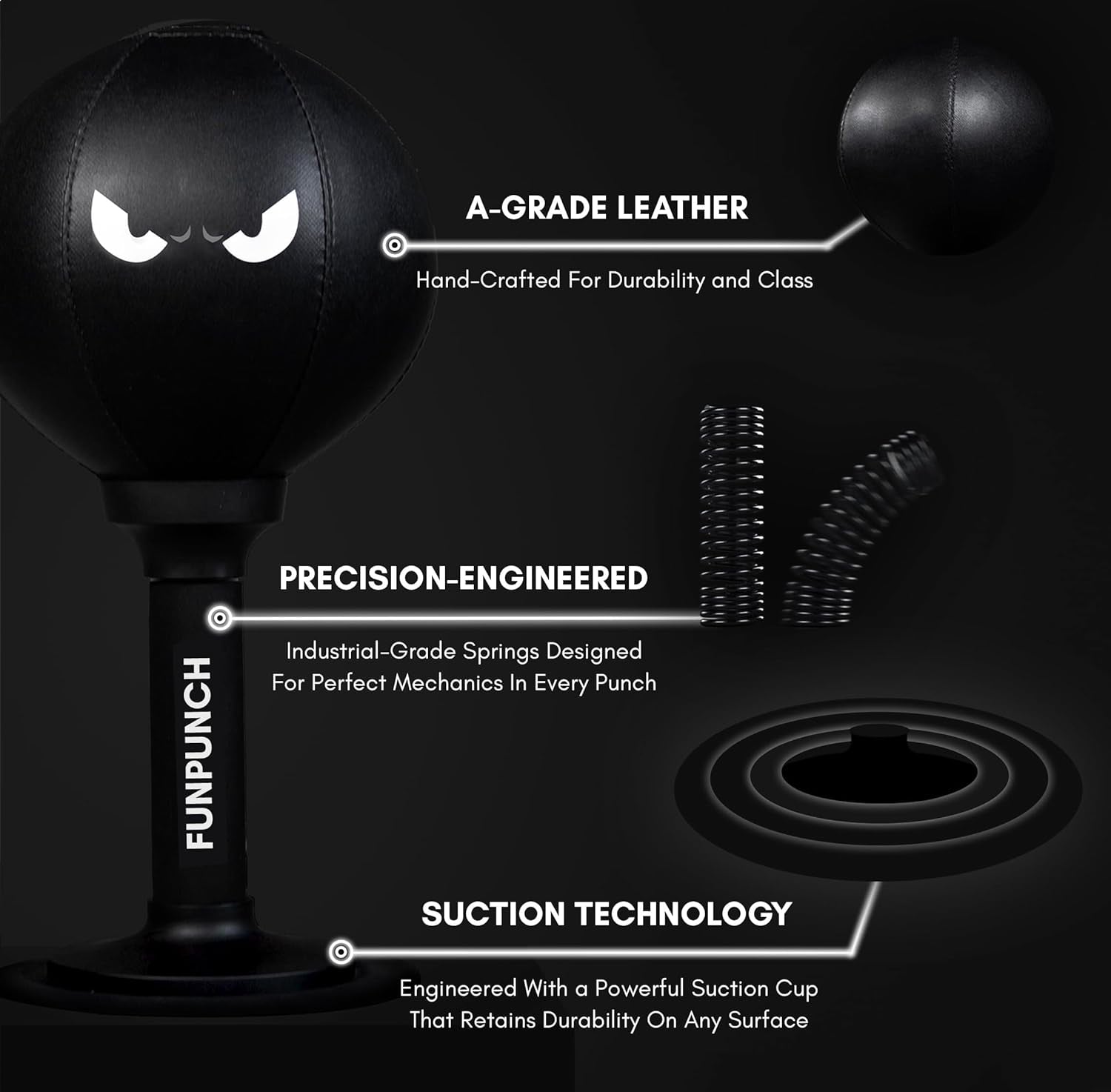 Rage Bag, Desktop Punching Bag | Desk Punching Bag Stress Relief, Fun Punch Rage Bag by Fun Punch Punching Bags