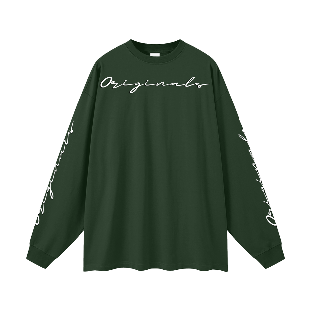 Oversized Unisex Long Sleeve T-Shirt