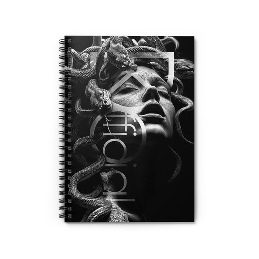 Mystical Snake Artwork Spiral Notebook