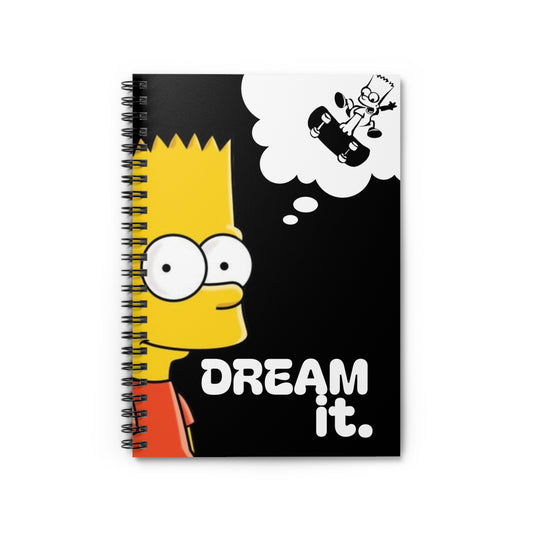 Inspired Dream It Spiral Notebook