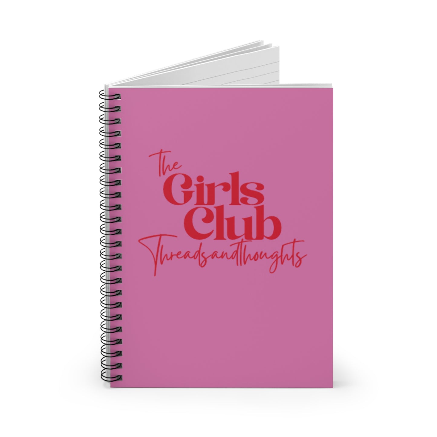 Girls Club Spiral Notebook - Ideal for Creative Thoughts and Ideas
