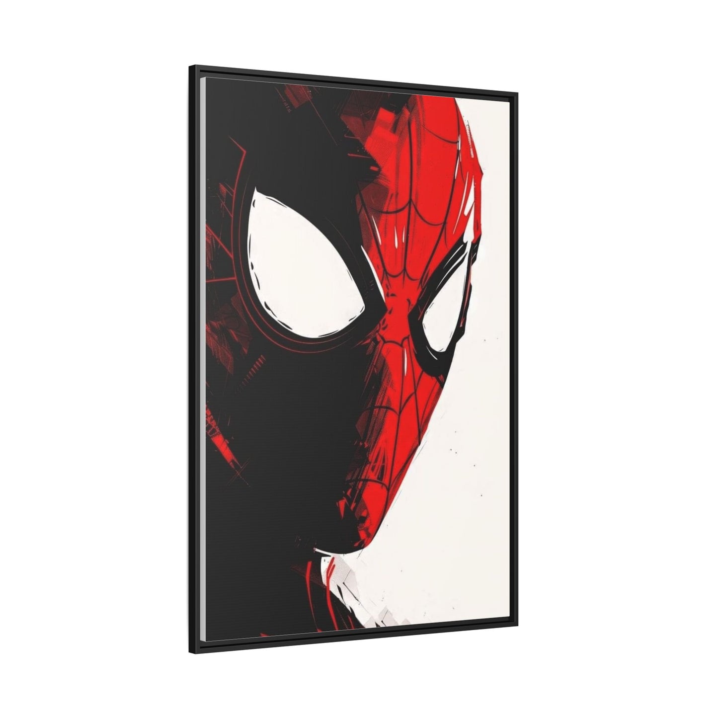 Spidey Matte Canvas, Framed (Multi-color)