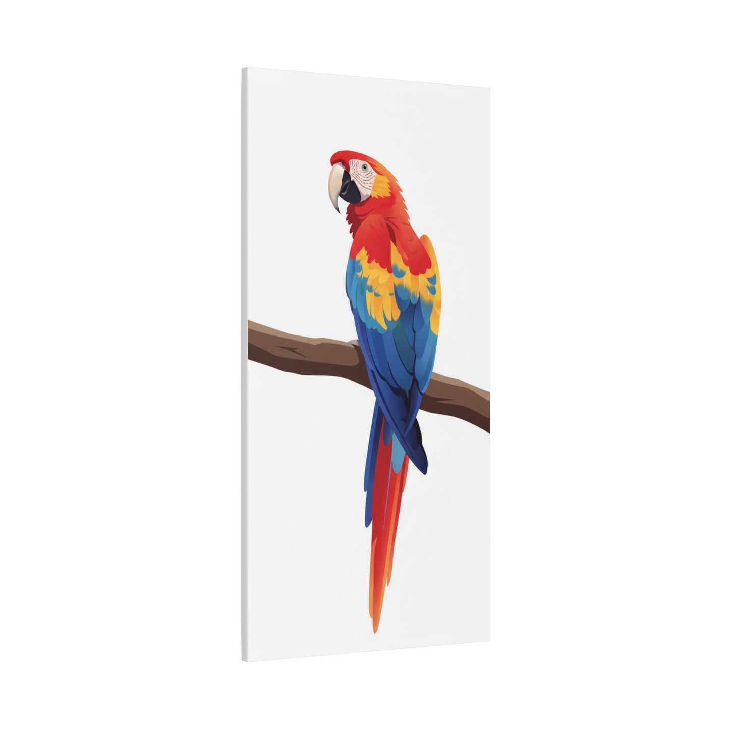 Parrot Matte Canvas, Stretched, 1.25"
