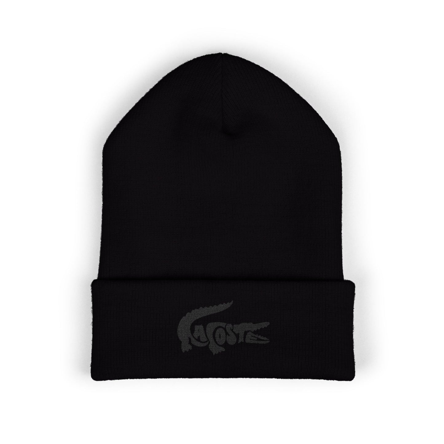 Stylish Embroidered Classic Cuffed Beanie - Winter Accessory for All