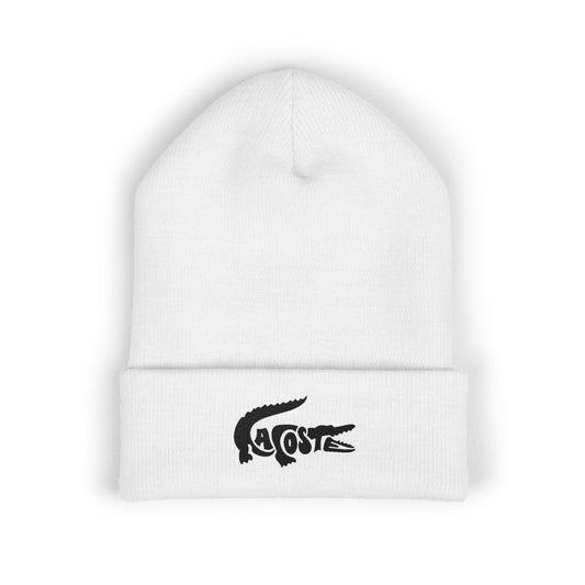 Stylish Embroidered Classic Cuffed Beanie - Winter Accessory for All