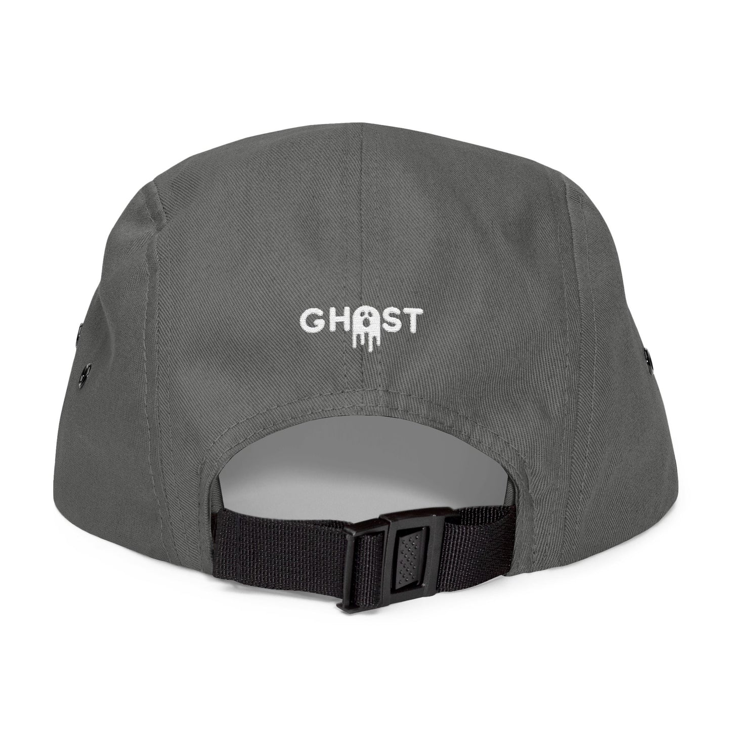 Ghost Embroidered 5 Panel Cap - Urban Style Hat for Trendsetters