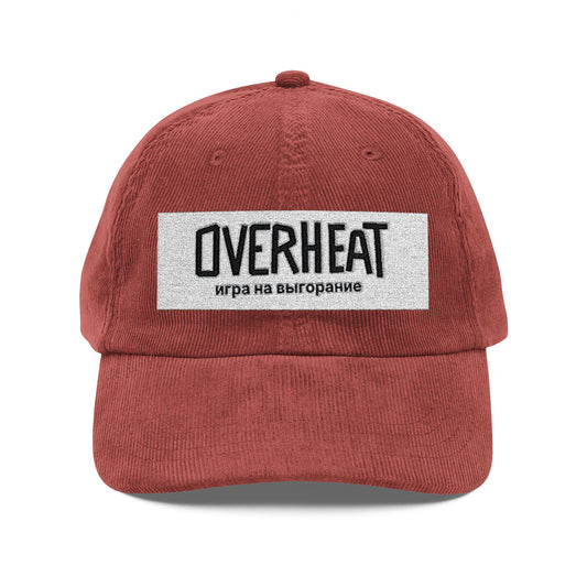 Vintage Embroidered Corduroy Cap - Overheat