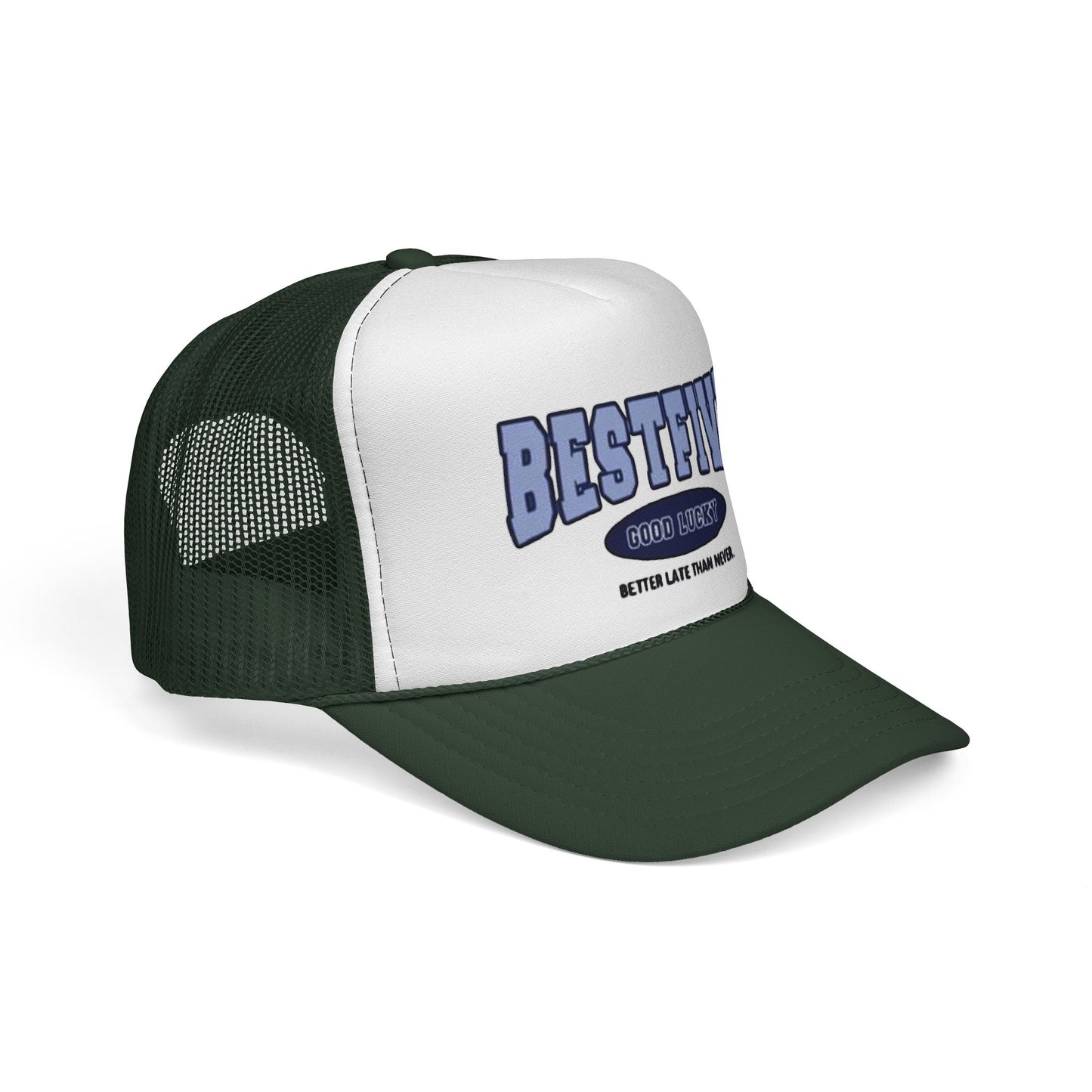 Retro Trucker Cap - BESTFIVE: Good Luck, Better Late Than Never