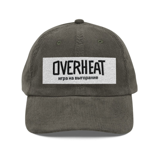 Vintage Embroidered Corduroy Cap - Overheat