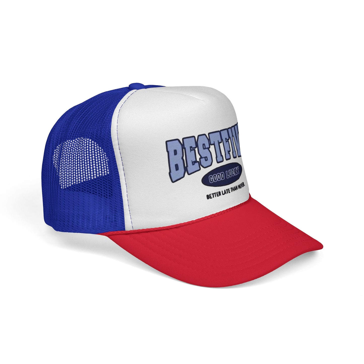 Retro Trucker Cap - BESTFIVE: Good Luck, Better Late Than Never