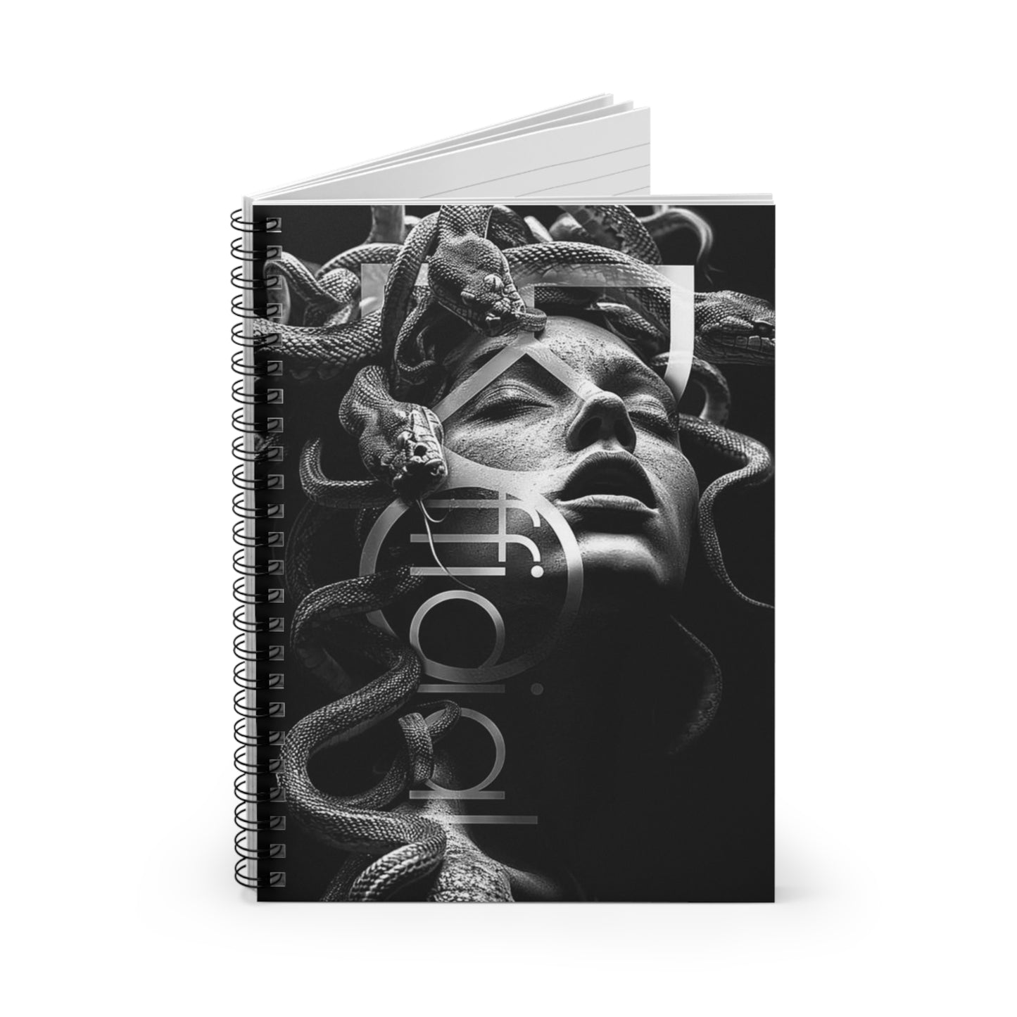 Mystical Snake Artwork Spiral Notebook