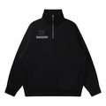 Quarter-Zip Drop Shoulder Sweatshirt