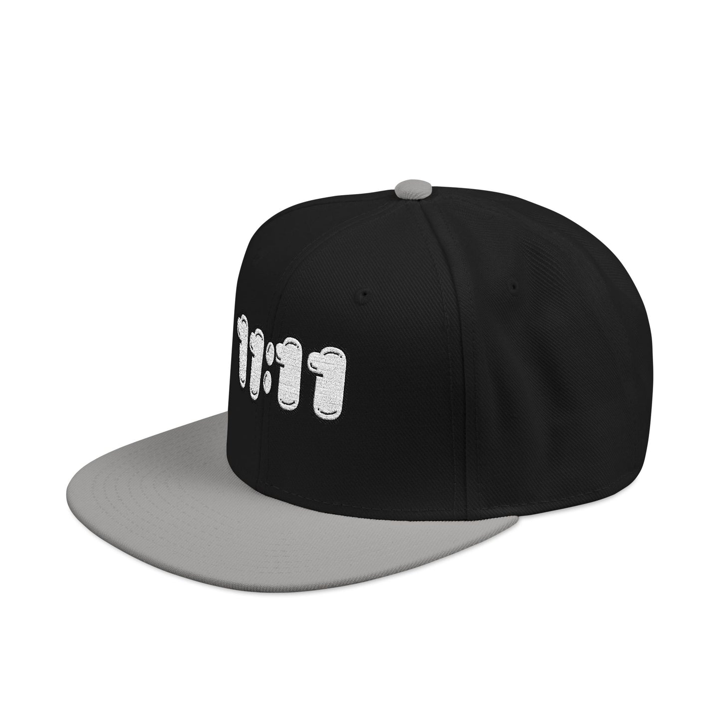 Stylish Embroidered Snapback Cap - Casual Streetwear Hat