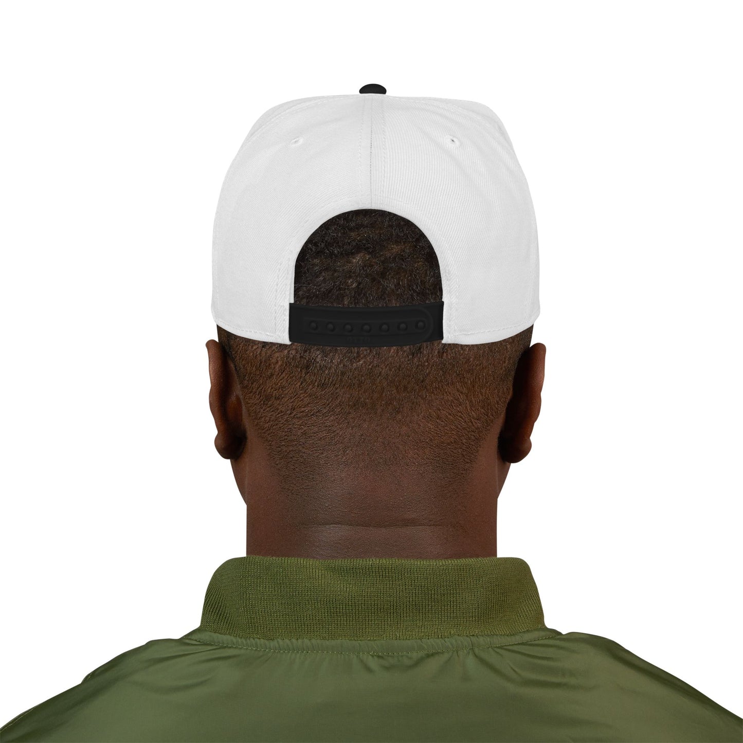 Stylish Embroidered Snapback Cap - Casual Streetwear Hat