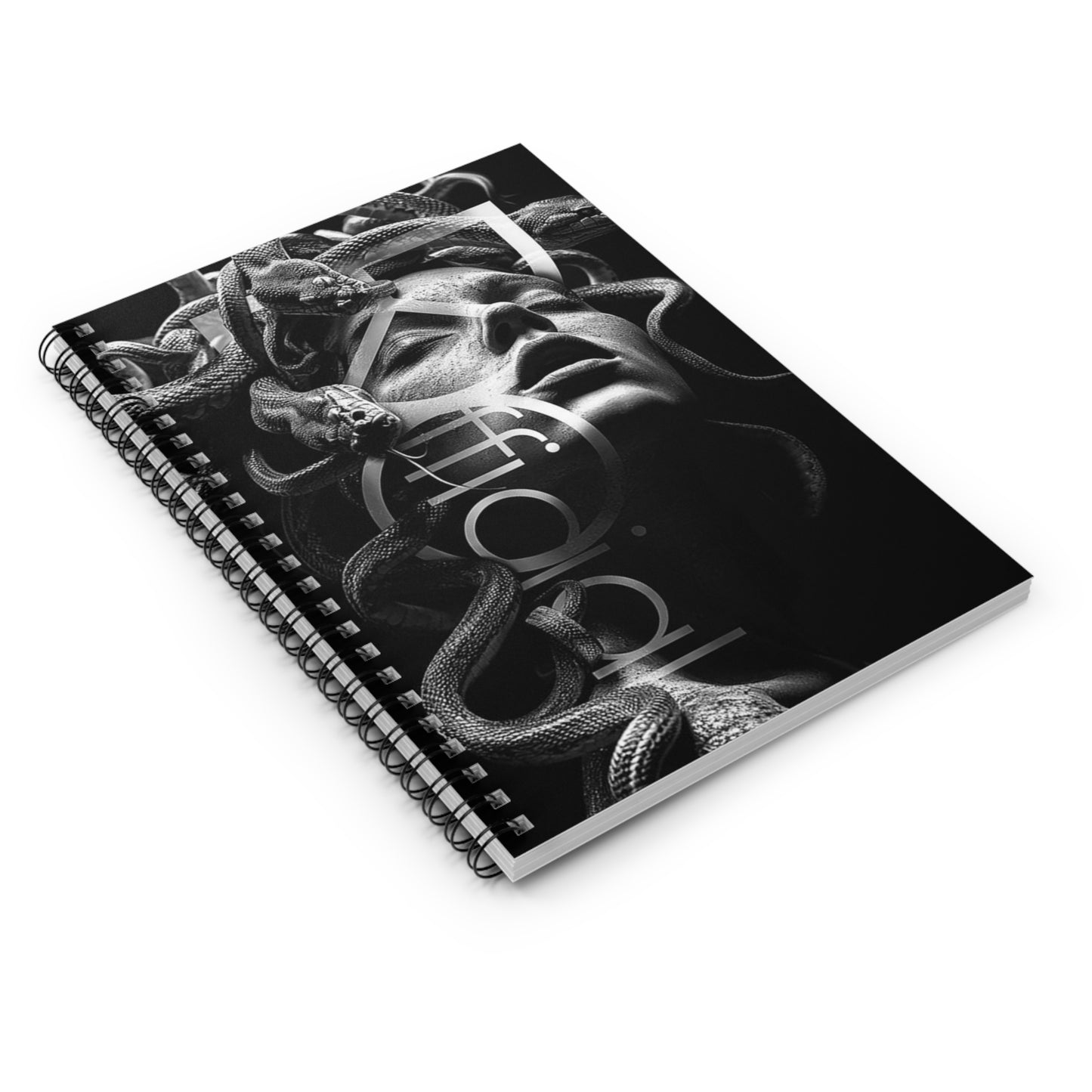 Mystical Snake Artwork Spiral Notebook