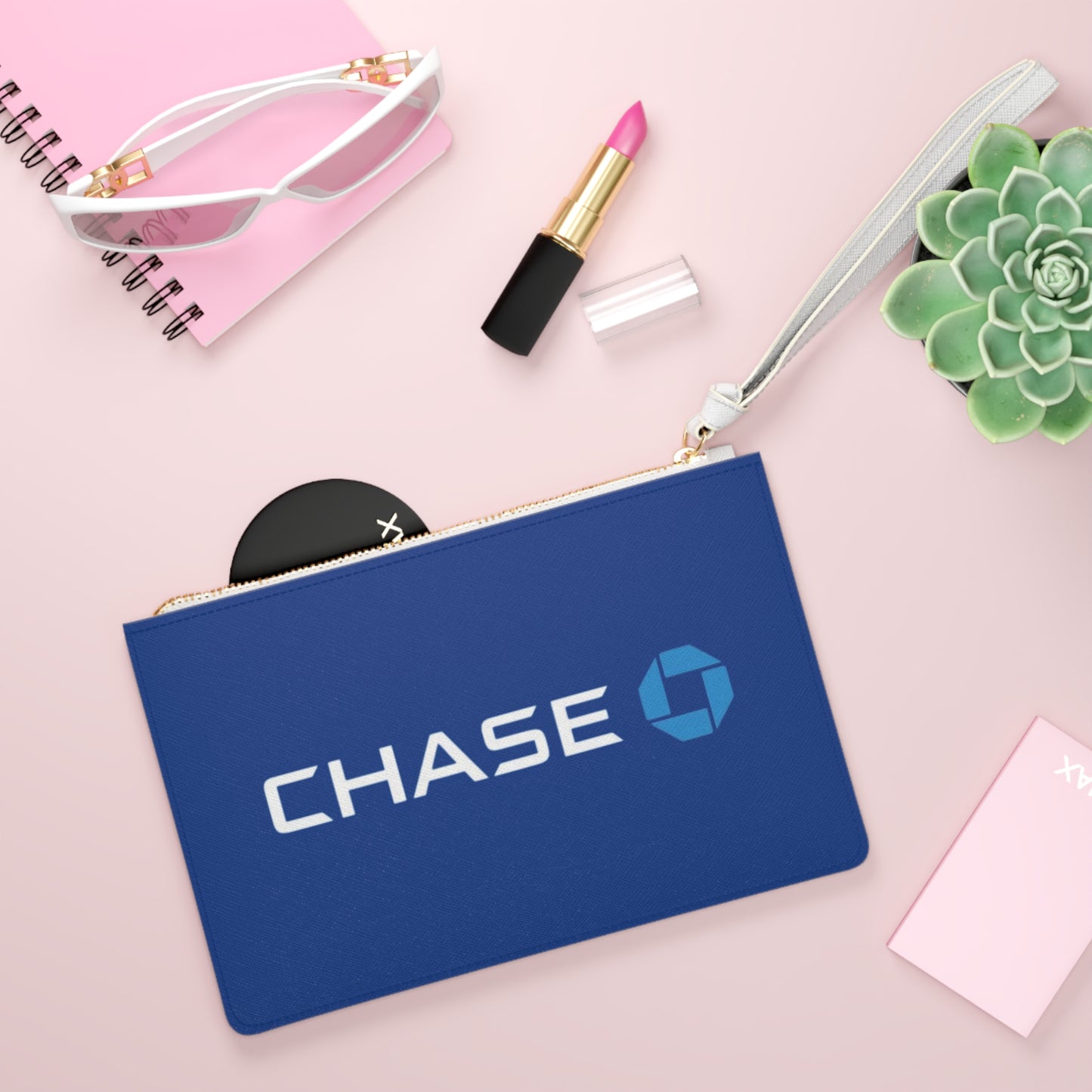 Chase Logo Clutch Bag - Stylish and Functional Accessory