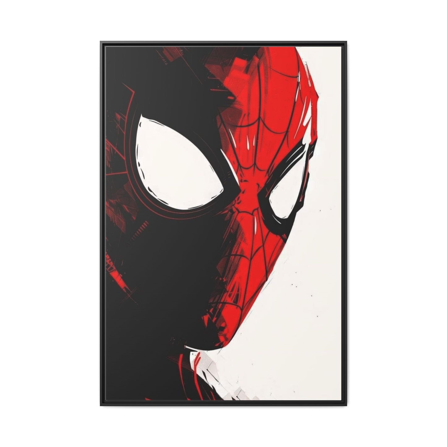 Spidey Matte Canvas, Framed (Multi-color)