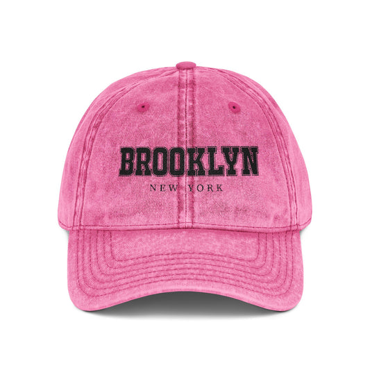 Vintage Brooklyn Embroidered Cap