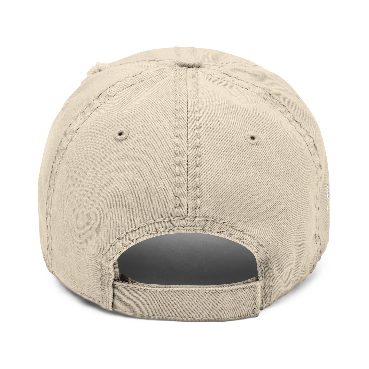 Distressed Dad Hat with F1 Embroidery – Casual Vintage Cap for Racing Fans