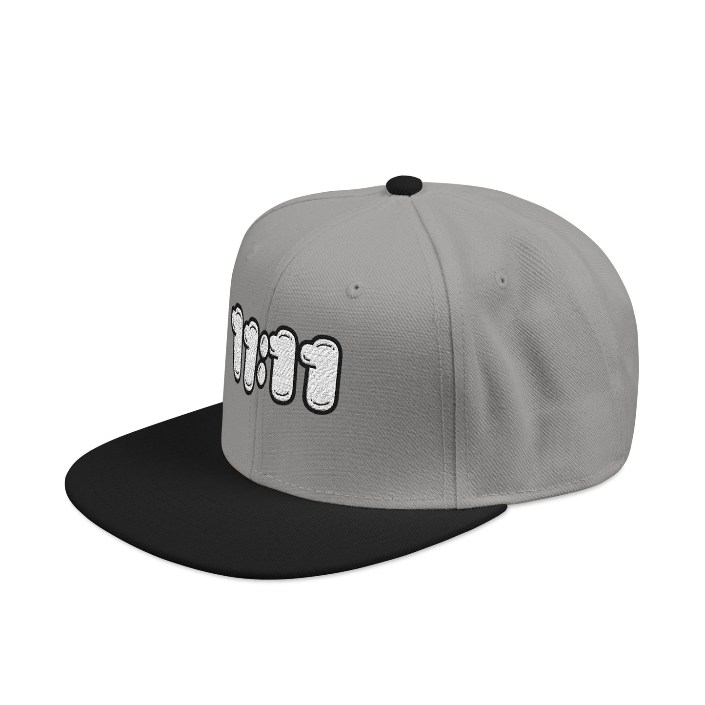 Stylish Embroidered Snapback Cap - Casual Streetwear Hat