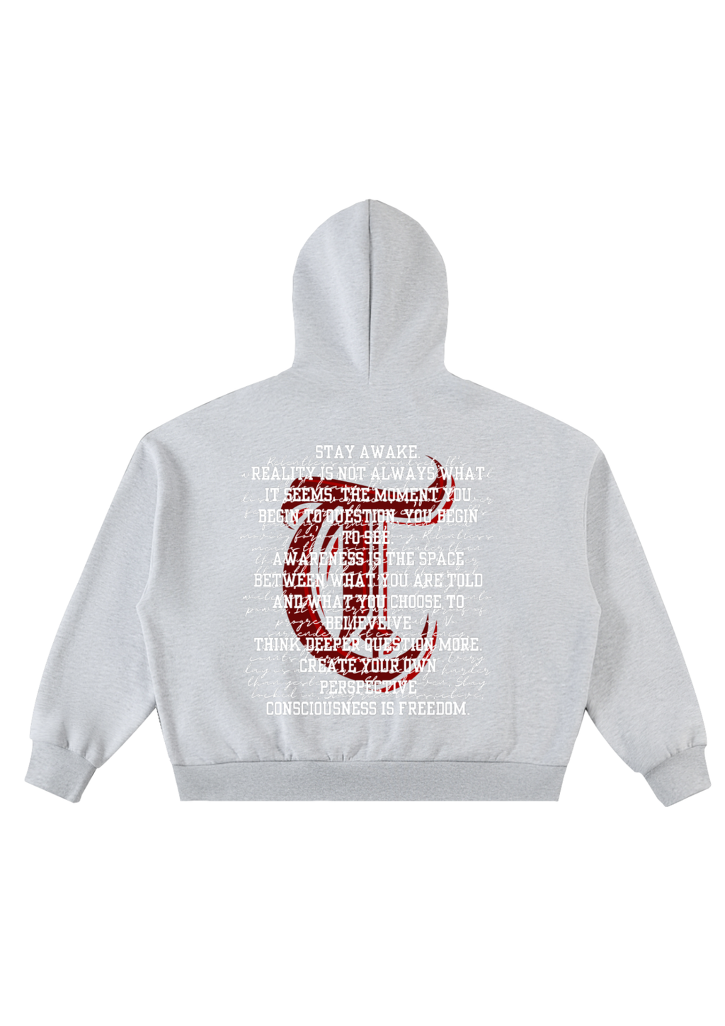 FLEECED FULL-ZIP BOXY HOODIE