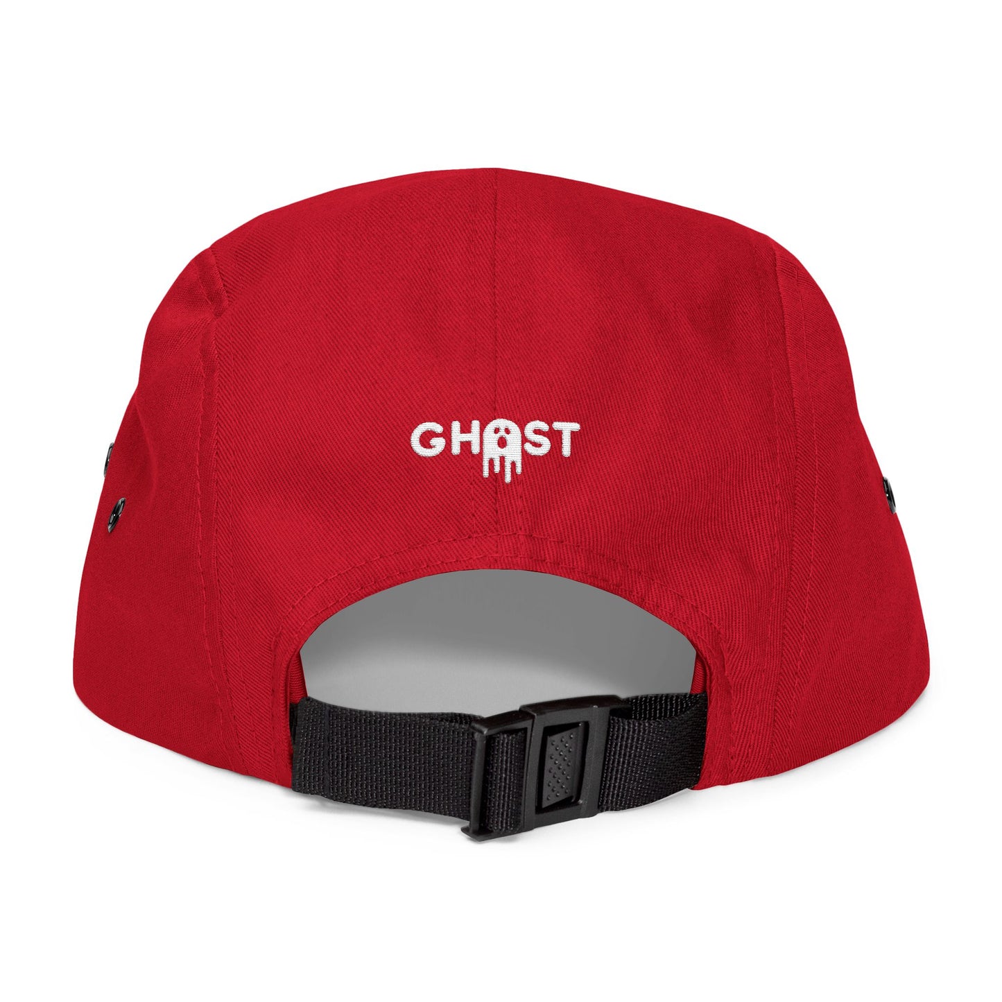Ghost Embroidered 5 Panel Cap - Urban Style Hat for Trendsetters