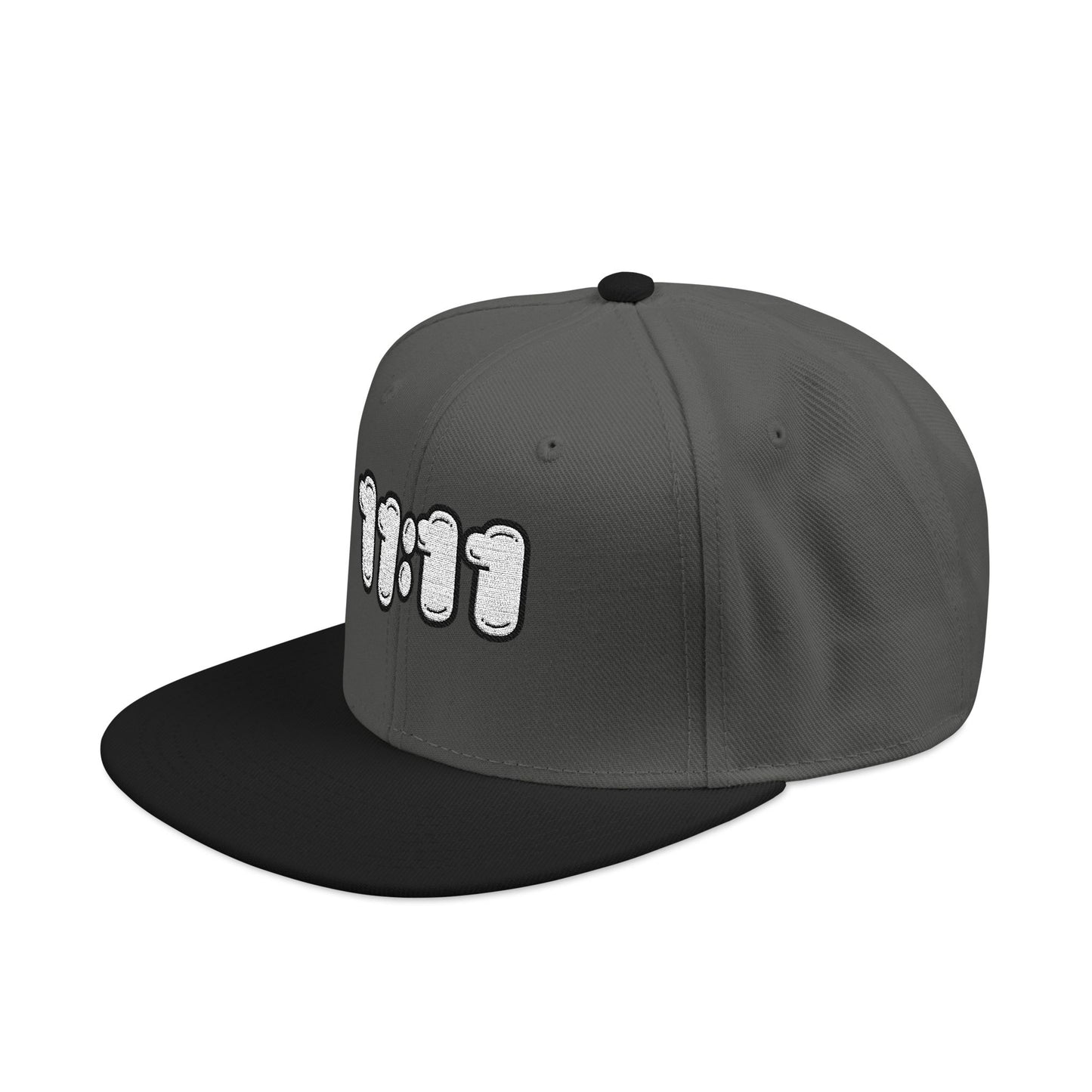 Stylish Embroidered Snapback Cap - Casual Streetwear Hat