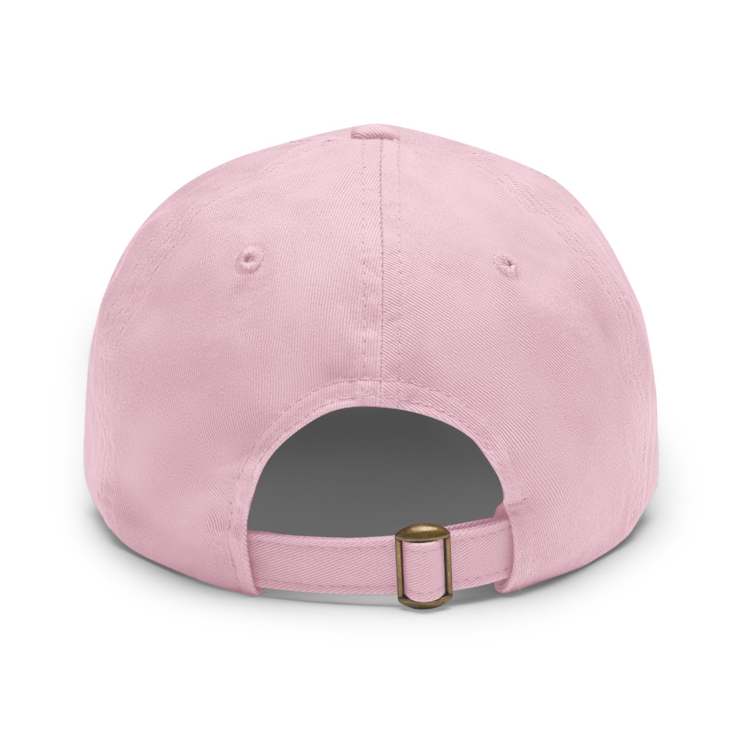 Stylish Dad Hat with Leather Patch - Clear Vision