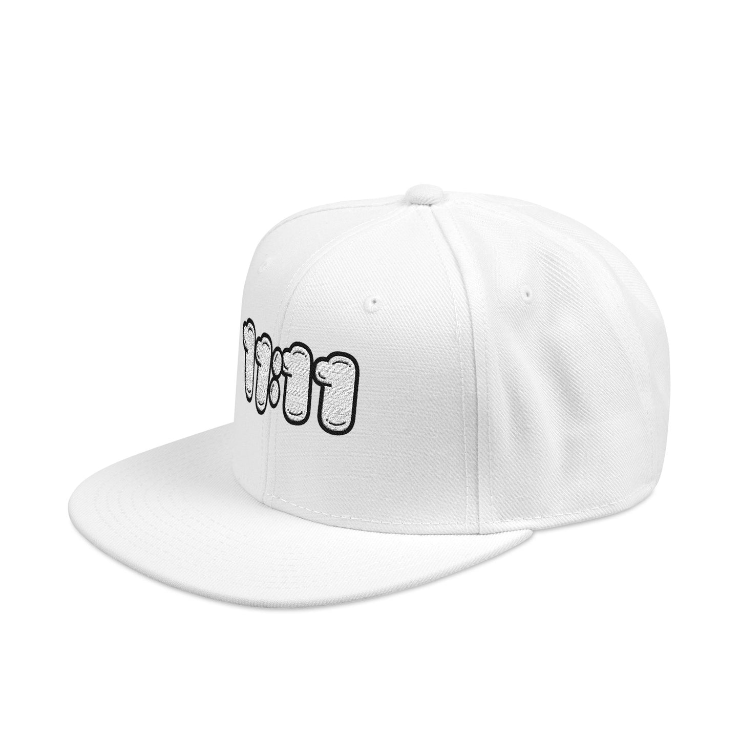 Stylish Embroidered Snapback Cap - Casual Streetwear Hat