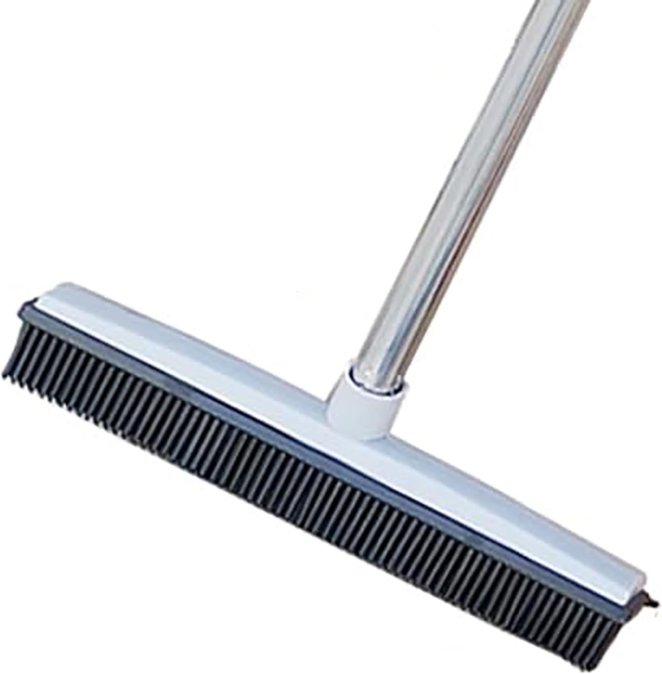 Carpet Rake for Pet Hair Removal, 49" Adjustable Long Handle Advanced Lint Remover Scraper Reusable Pet Hair Removal Tool Cat Dog Fur Rakes Scraper Carpet Broom for Carpets Rugs Mats Couch (Blue)