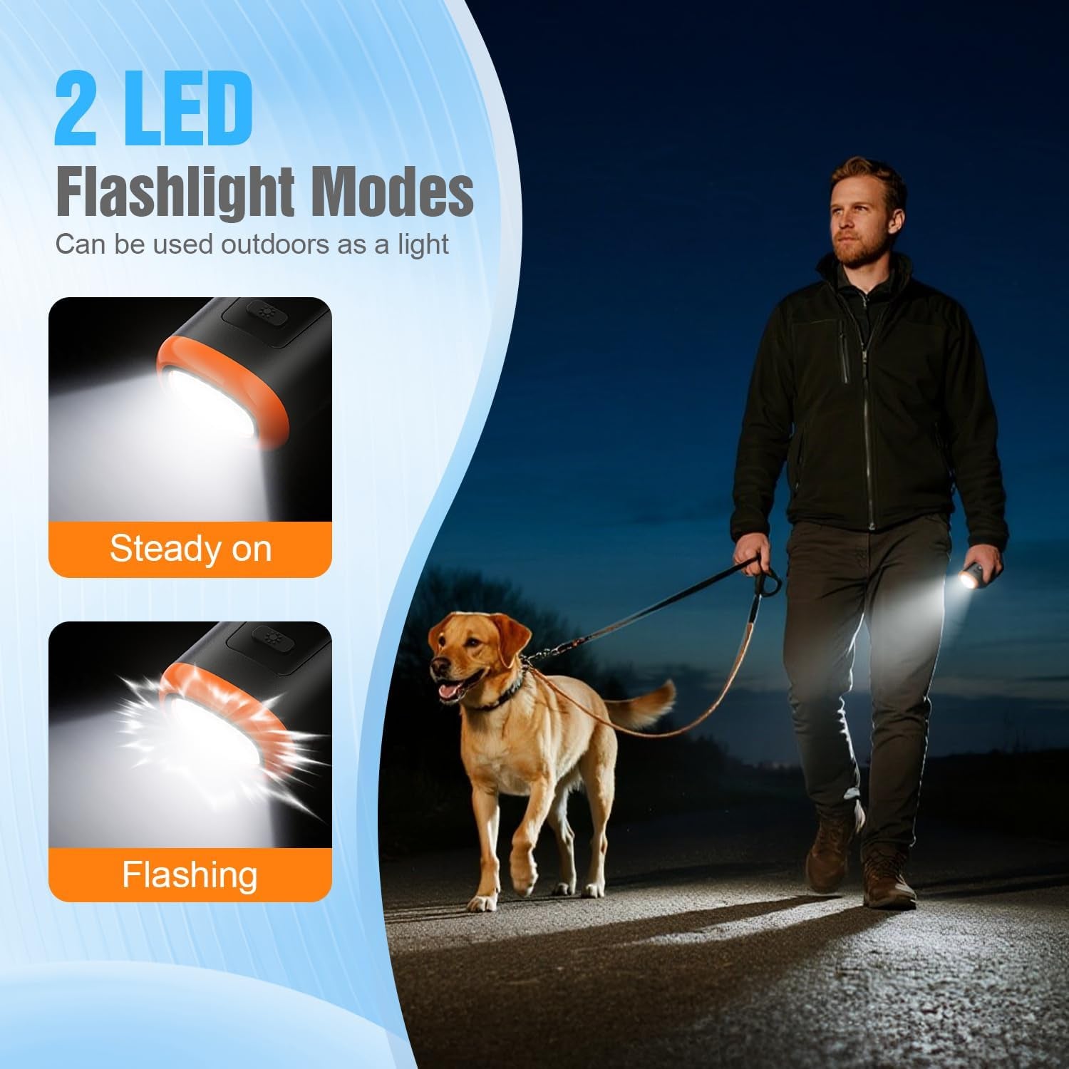 Dog Bark Deterrent Devices, 3X anti Barking Device for Dogs Ultrasonic Dog Training, up to 50FT Bark Control Dog Barking Silencer, Correct Bad Behavior Indoor Outdoor Portable Dog Barking Stopper