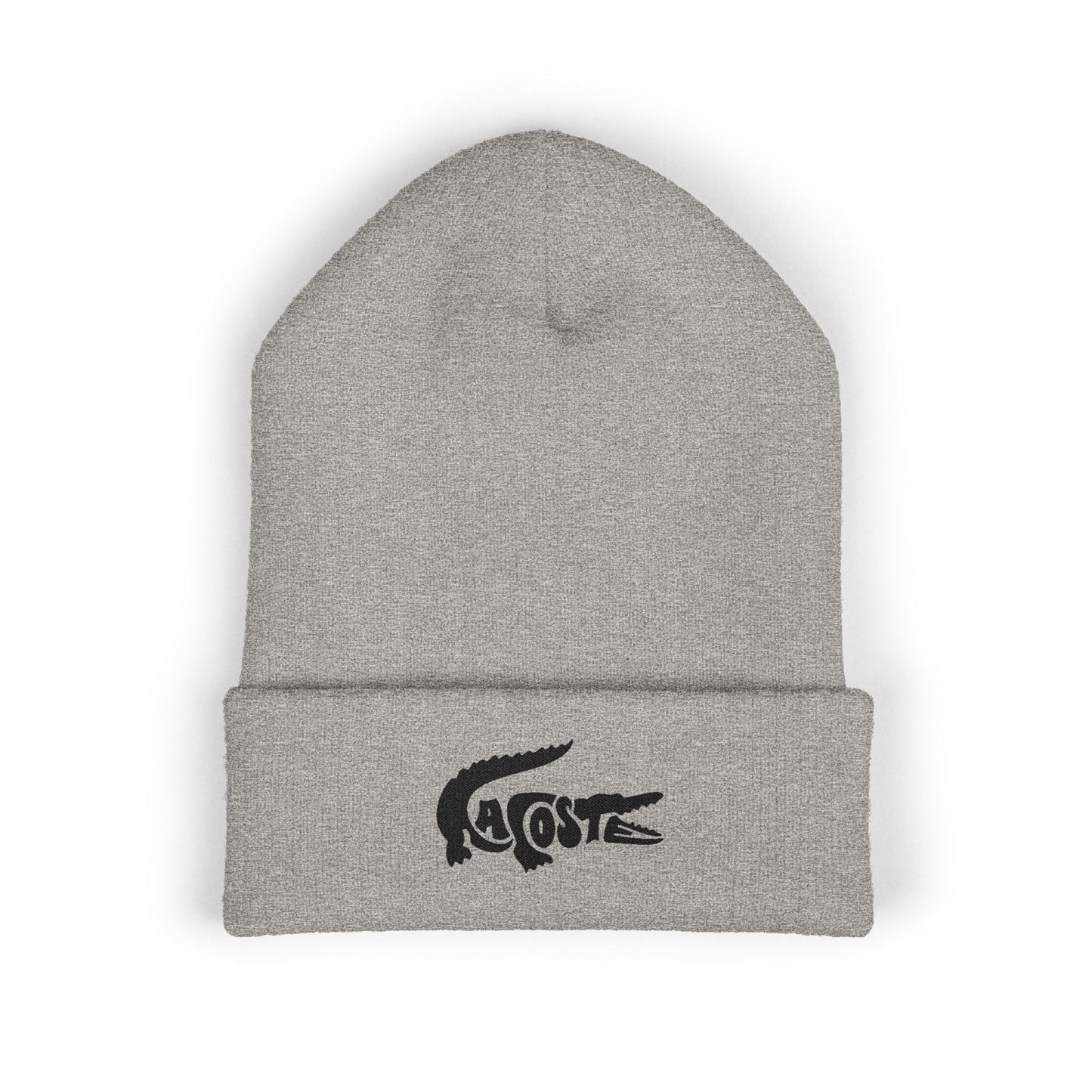 Stylish Embroidered Classic Cuffed Beanie - Winter Accessory for All