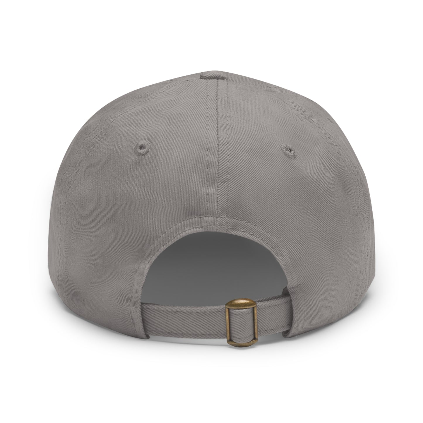 Stylish Dad Hat with Leather Patch - Clear Vision