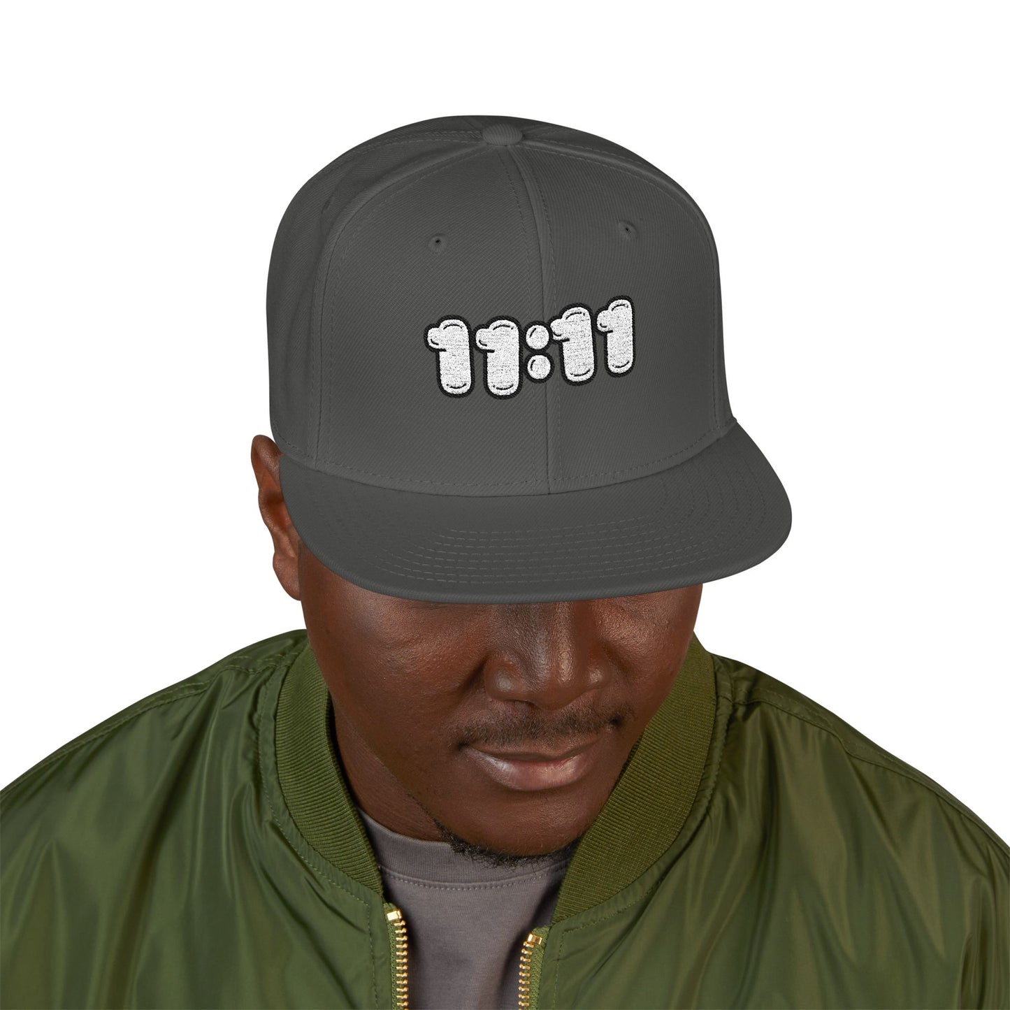 Stylish Embroidered Snapback Cap - Casual Streetwear Hat