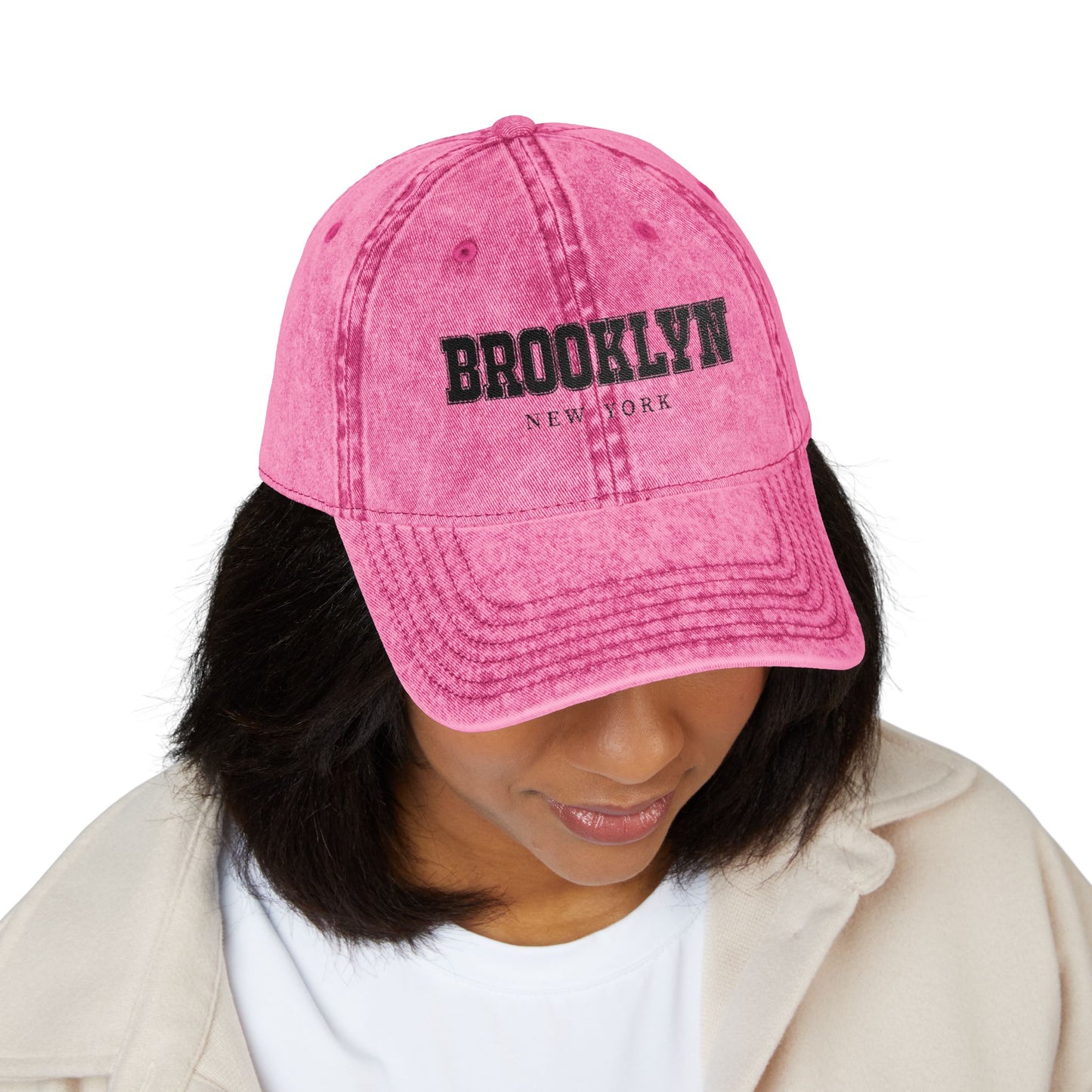 Vintage Brooklyn Embroidered Cap
