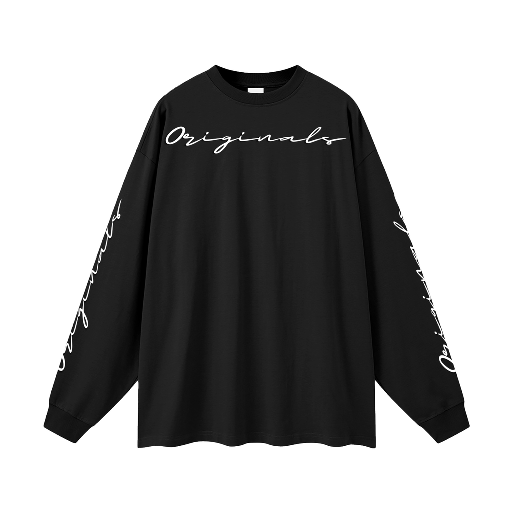 Oversized Unisex Long Sleeve T-Shirt