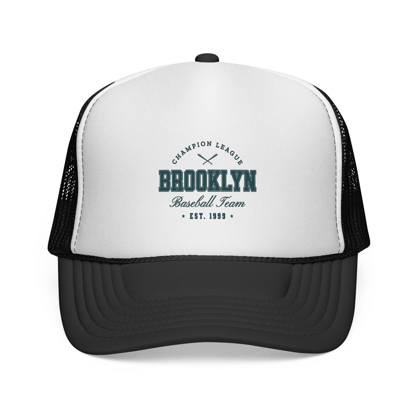 Brooklyn Baseball Trucker Cap - Vintage Style Adjustable Hat