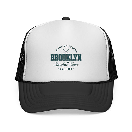 Brooklyn Baseball Trucker Cap - Vintage Style Adjustable Hat