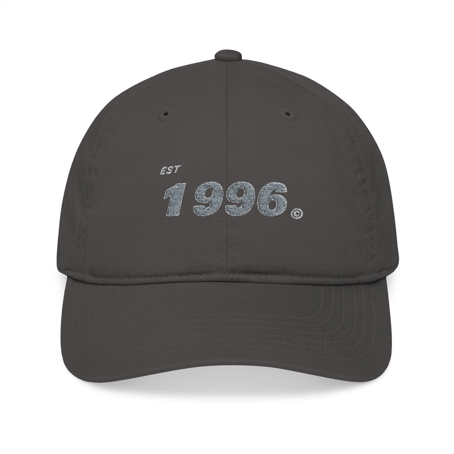 Embroidered 1996 Organic Baseball Cap