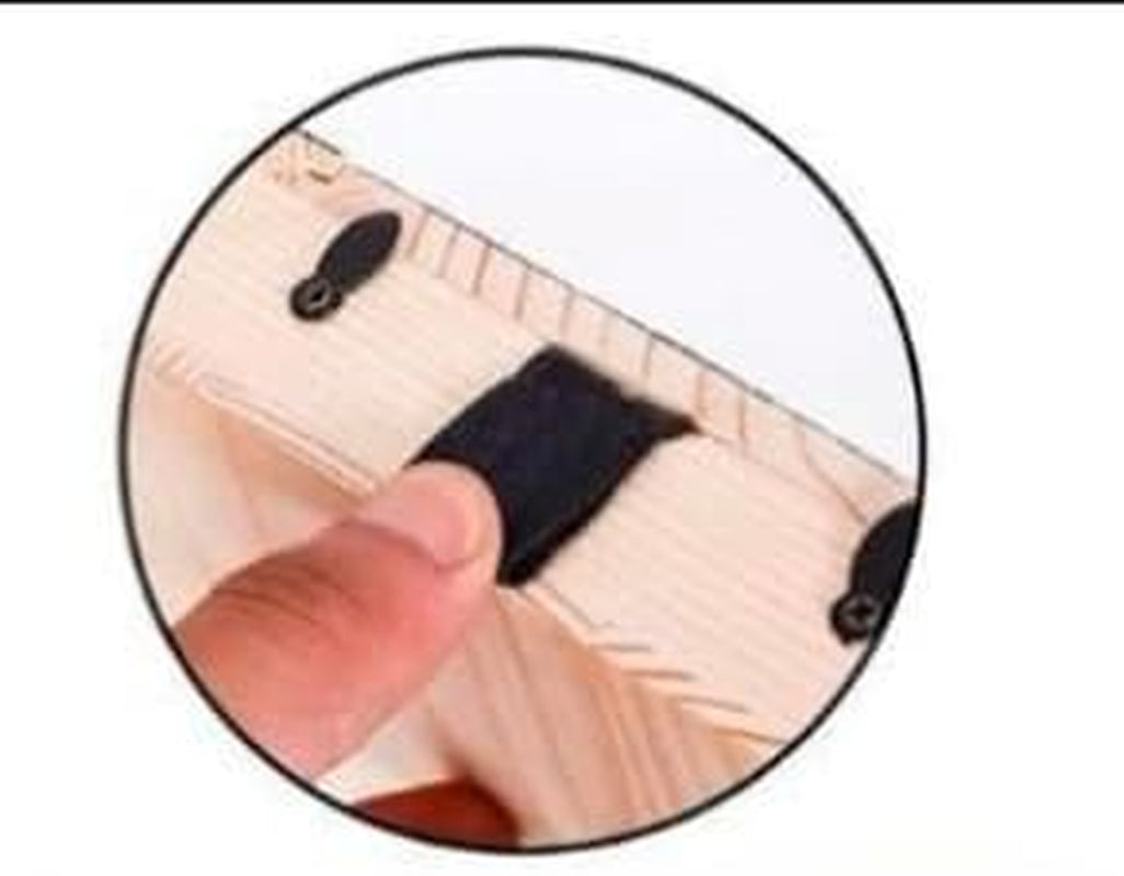 Dog Nail Scratch Board - with Treat Draw- Dog Scratch Pad for Nails – Durable Wooden Nail Filing Board with Treat Drawer