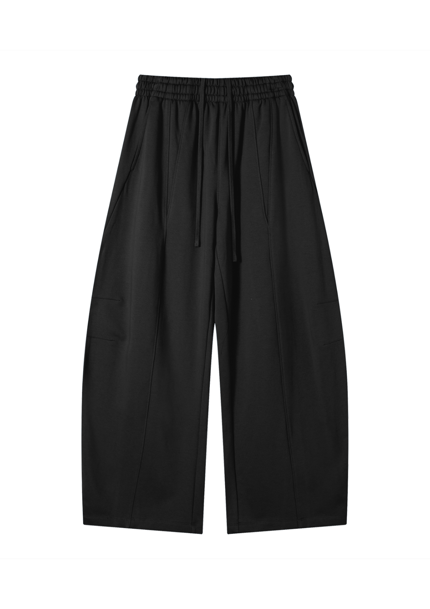 HEAVYWEIGHT WIDE LEG PANEL SWEATPANTS