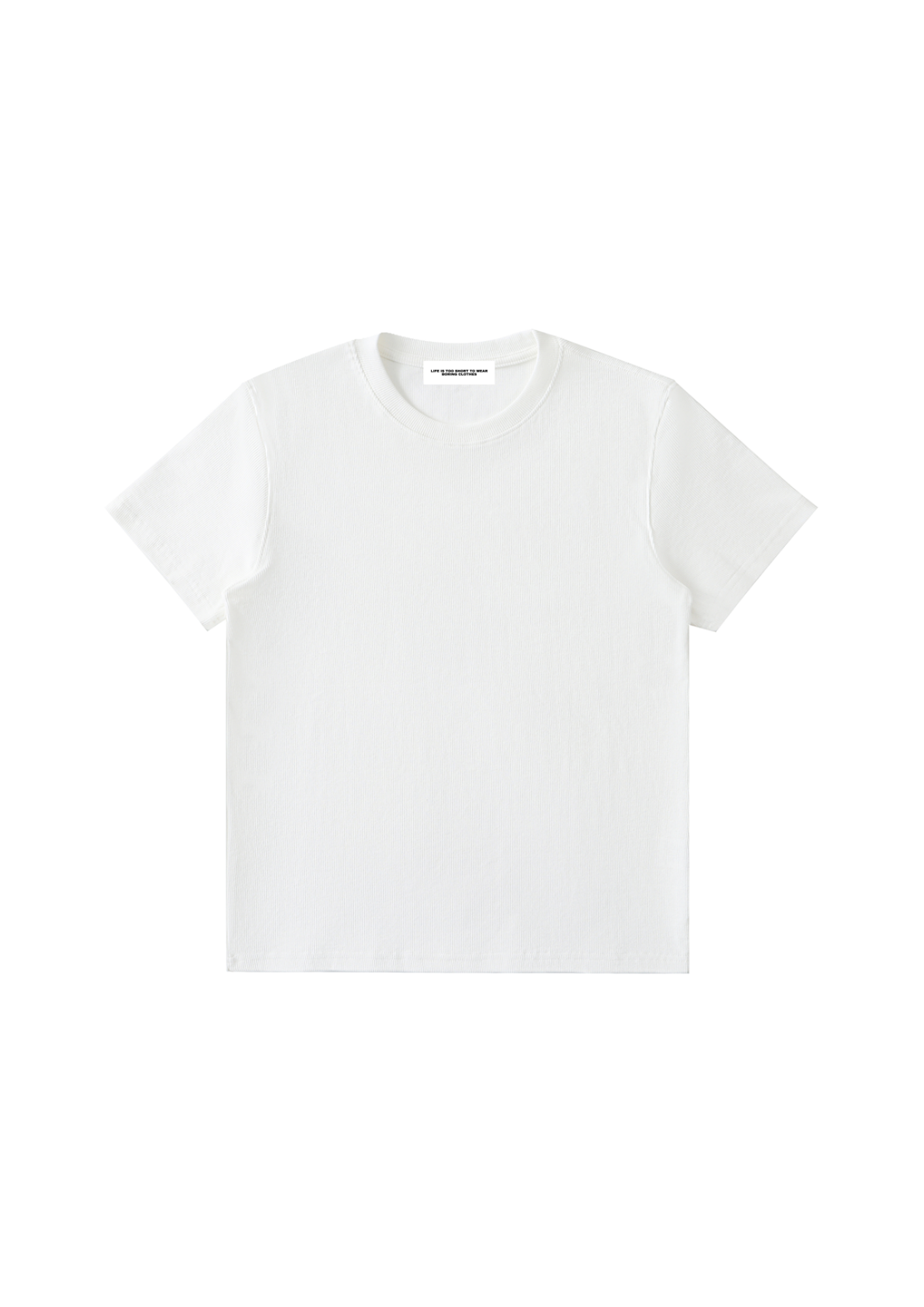 BODYCON RIBBED CROP TOP