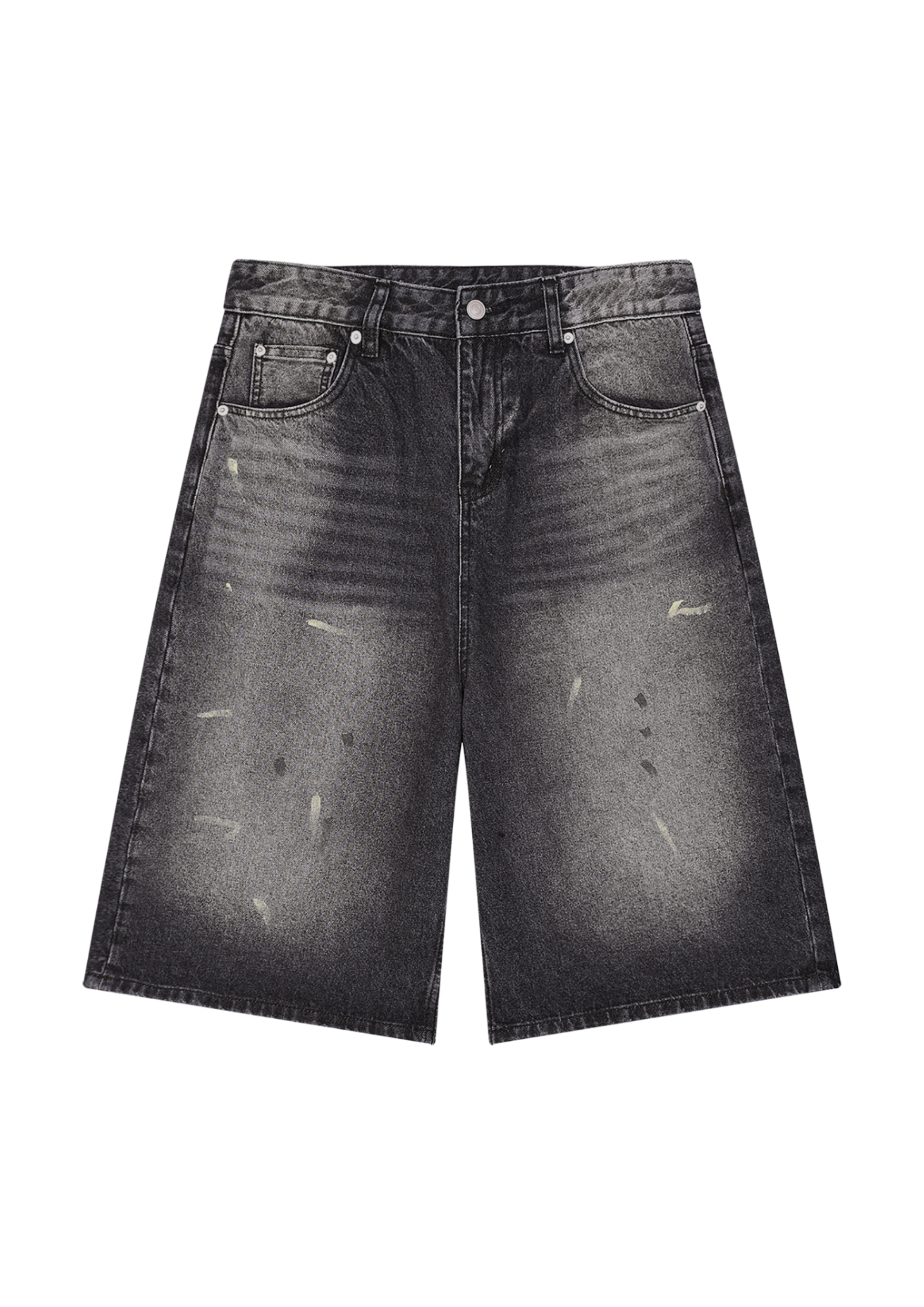 VINTAGE WASH DENIM SHORTS