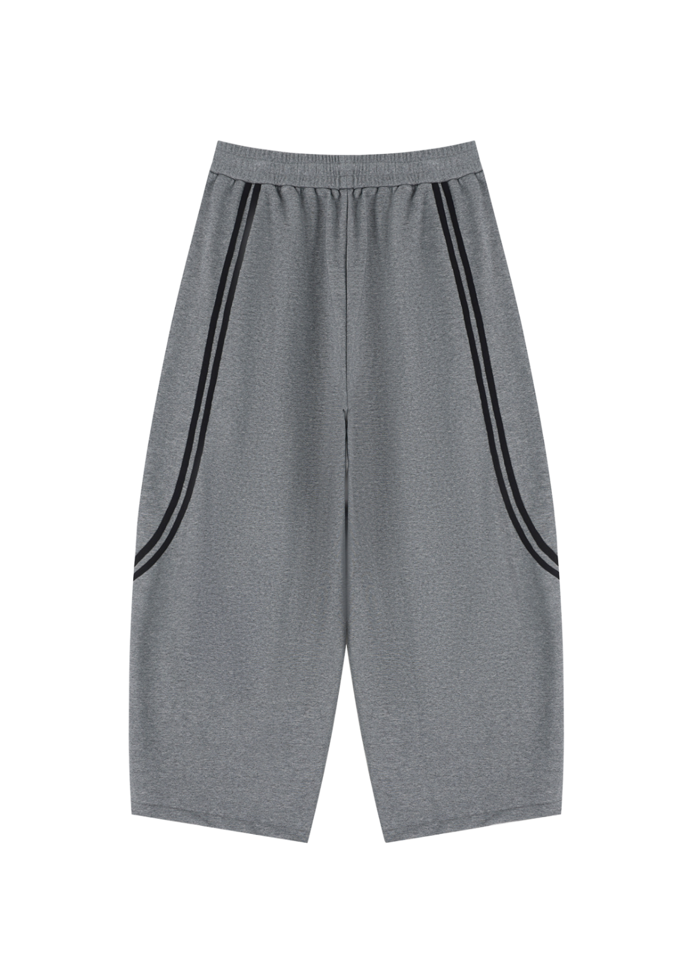 WIDE LEG PIPING SWEATPANTS