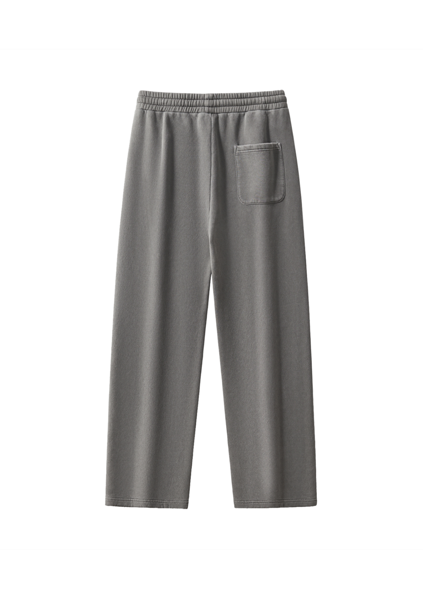Frayed Enzyme Washed Fleece Sweatpants