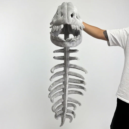 Dinosaur Skeleton Costume Set Funny Skull Dress up Animal Costume Theme Party Halloween Cosplay for Adult