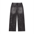 Men’s Vintage Wash Wide Leg Jeans