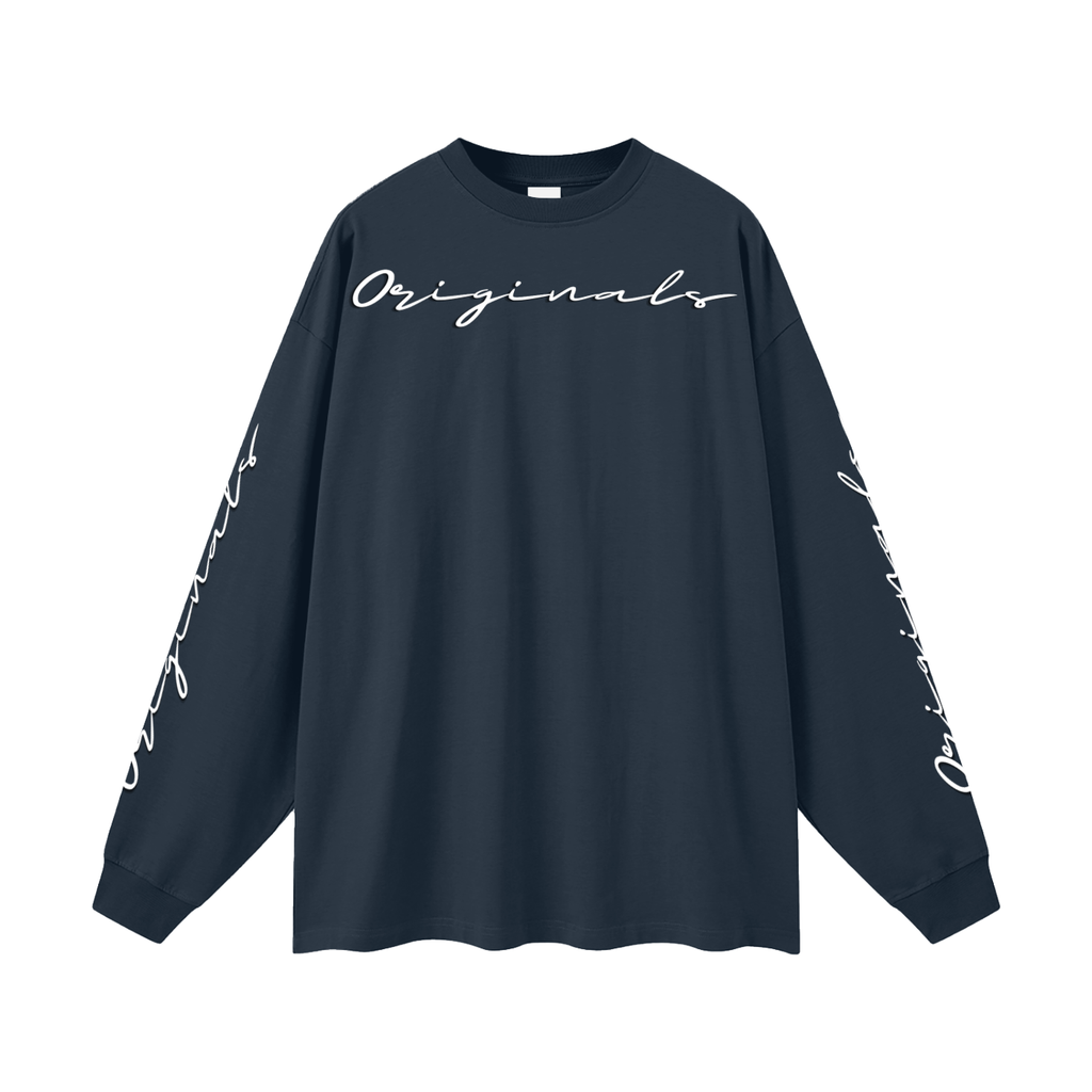 Oversized Unisex Long Sleeve T-Shirt