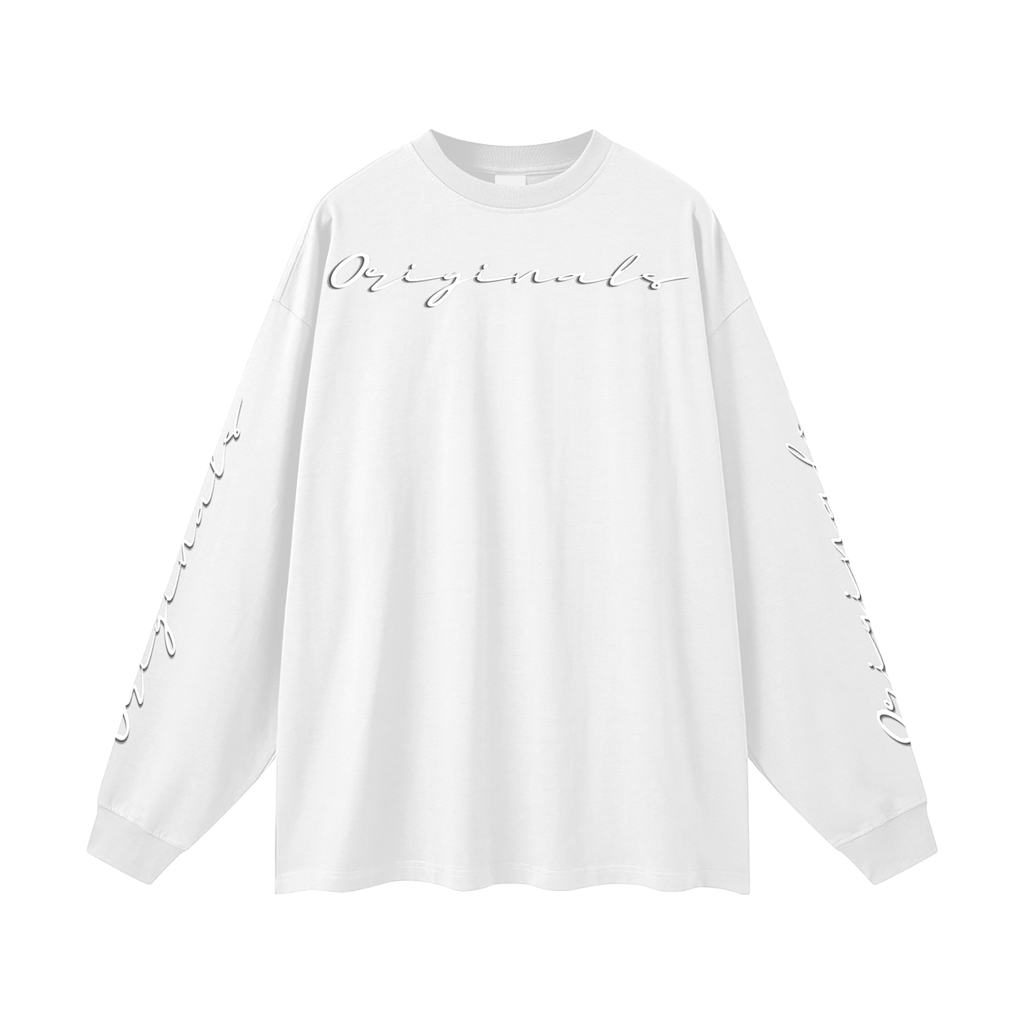 Oversized Unisex Long Sleeve T-Shirt